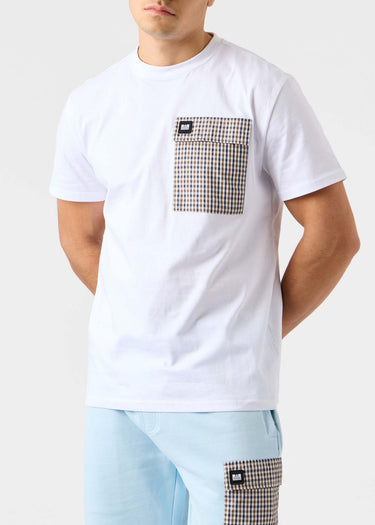 Weekend Offender T-shirts  Gorman - white 