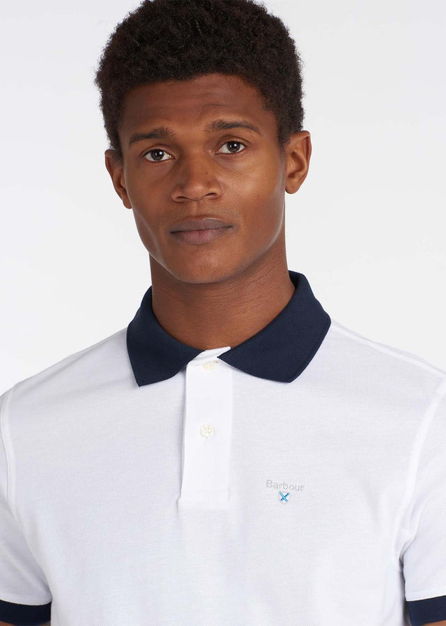 Barbour Polos  Lynton polo - white 