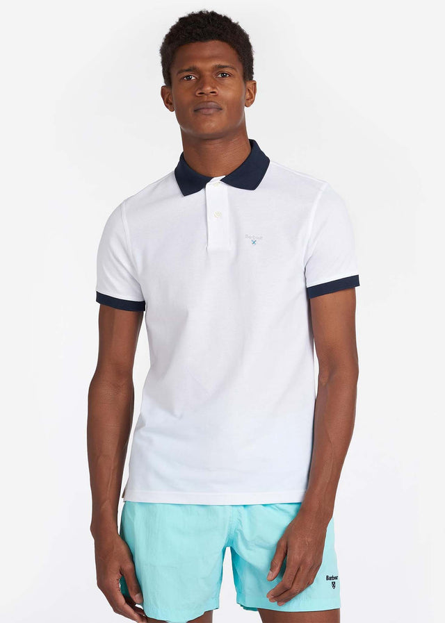 Barbour Polos  Lynton polo - white 