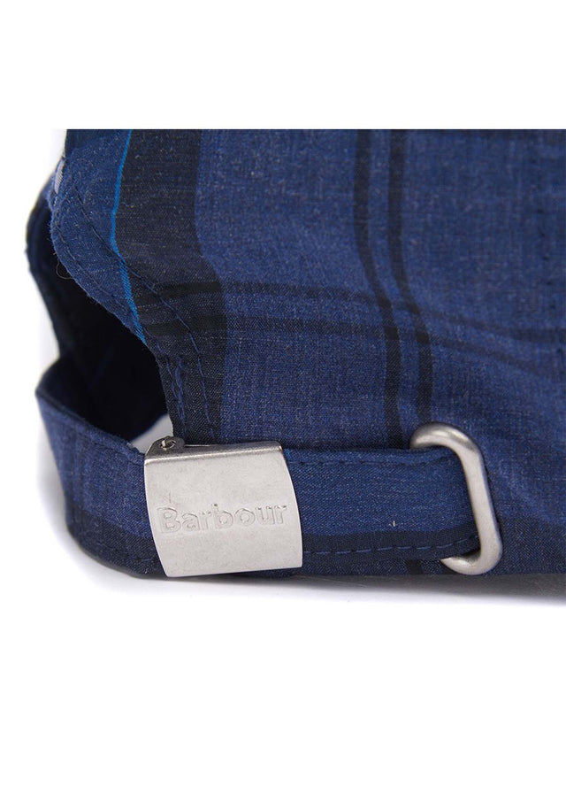 Barbour Caps  Tartan sports cap - ink tartan 