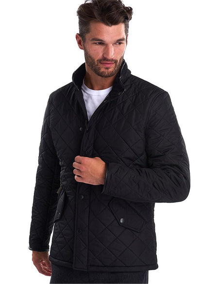 Barbour Jassen  Powel quilt - black 