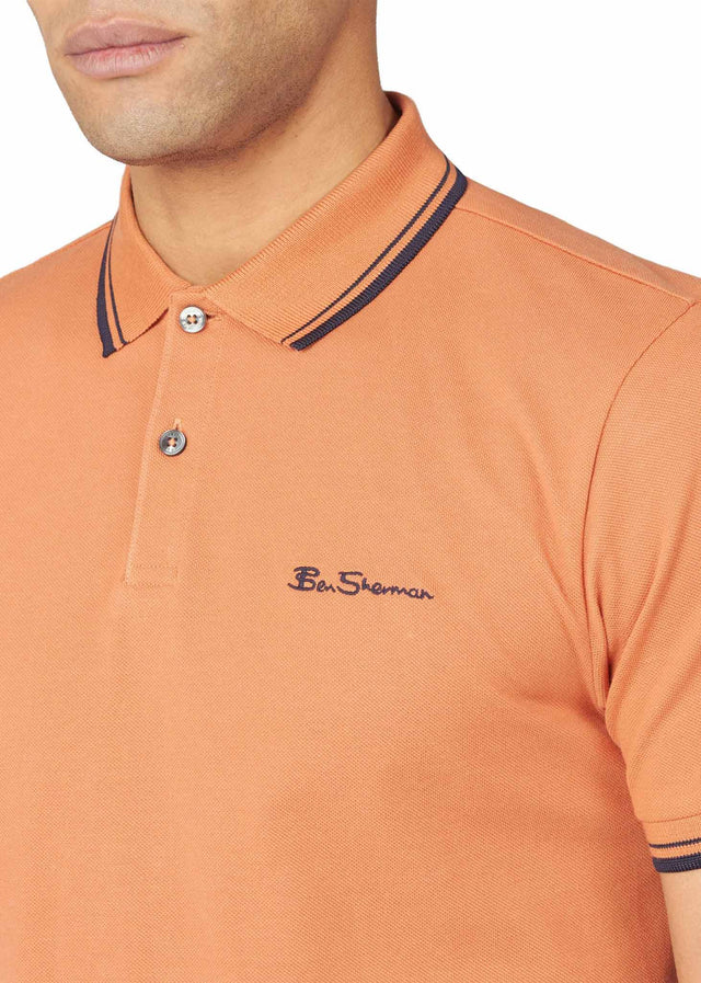Ben Sherman Polos  Signature polo - terracotta 