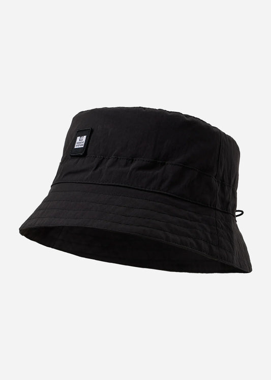 weekend offender bucket hat packable zwart