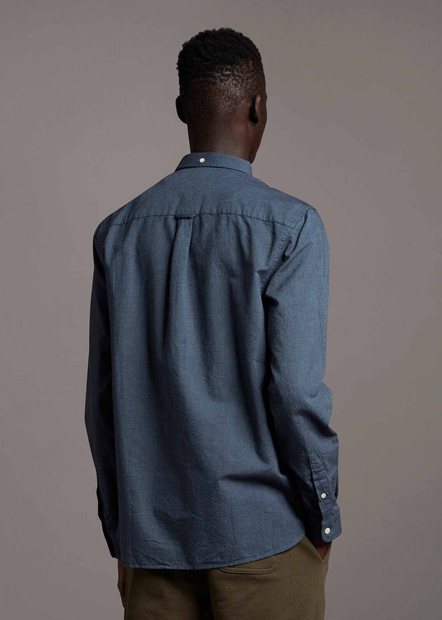 Lyle & Scott Shirts  Oxford shirt - slate blue 