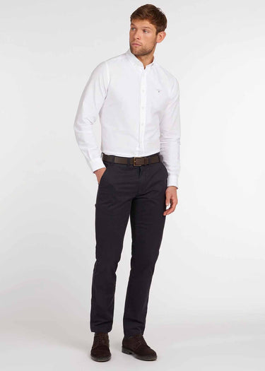 Barbour Overhemden  Oxford 3 tailored shirt - white 