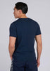 Barbour International T-shirts  Essential small logo tee - navy 