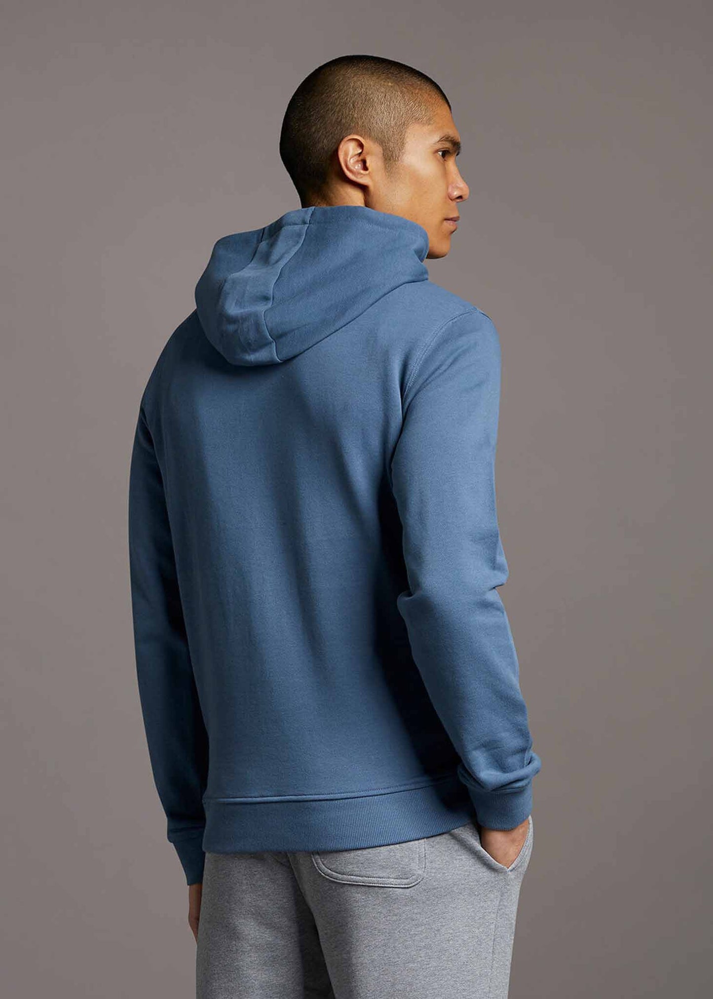 Pullover hoodie - slate blue