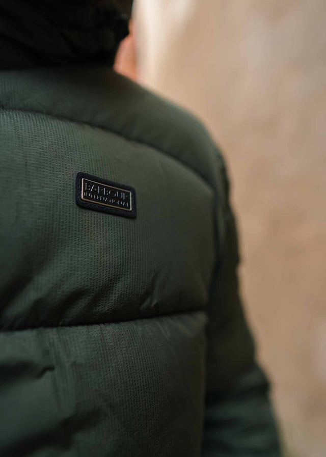 Barbour International Jackets  Court quilt - sage 