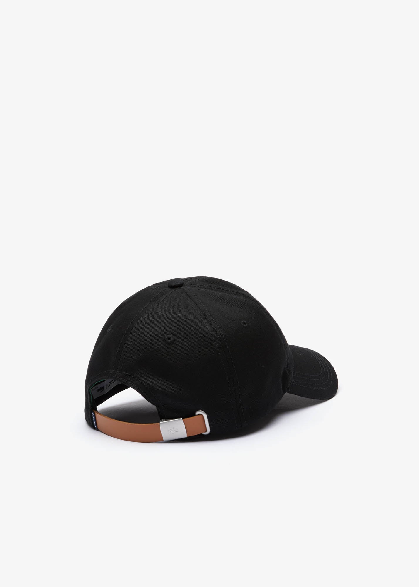 Lacoste Petten  Cotton twill cap - black 