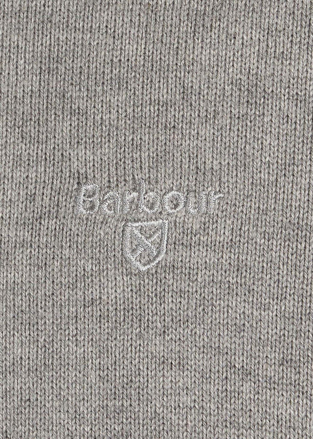 Barbour Sweaters  Cotton half zip - grey marl 