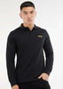 Barbour International Longsleeve Polo's  Legacy tipped ls polo - black 