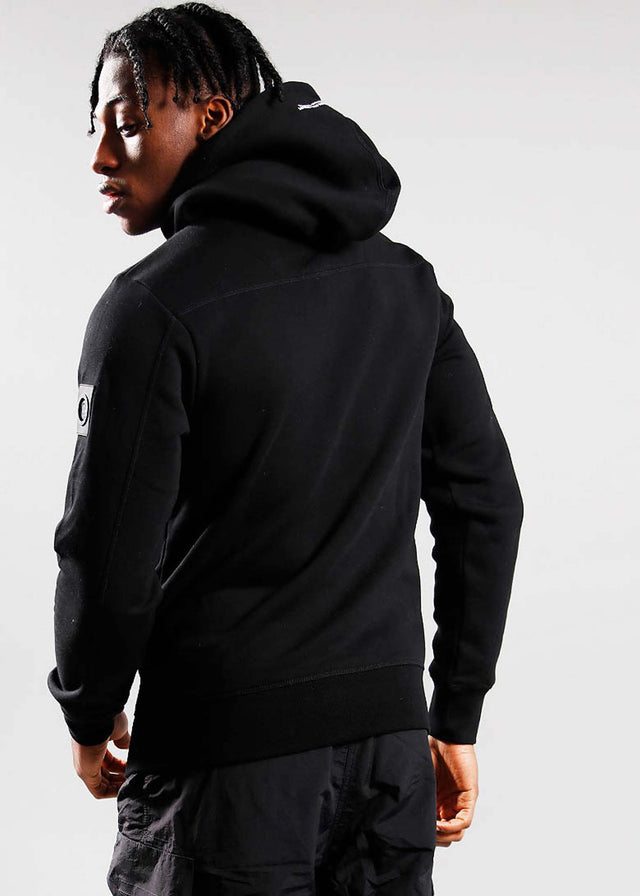 Marshall Artist Cardigans  Siren full zip hood - black 