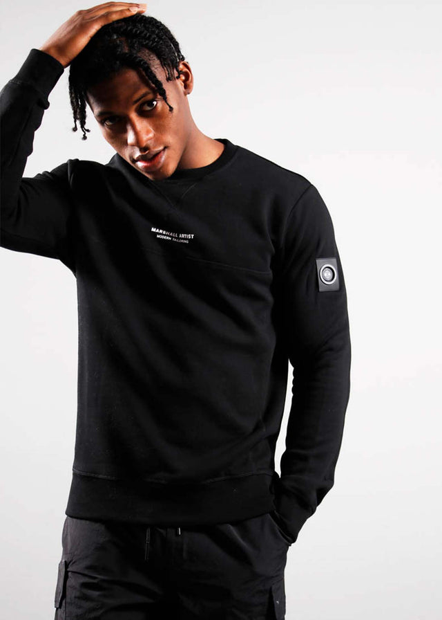 Marshall Artist Sweaters  Siren crewneck - black 
