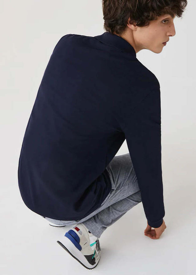 Lacoste Long Sleeve Polos  Longsleeve polo - navy blue 