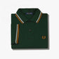Twin tipped polo - evergreen