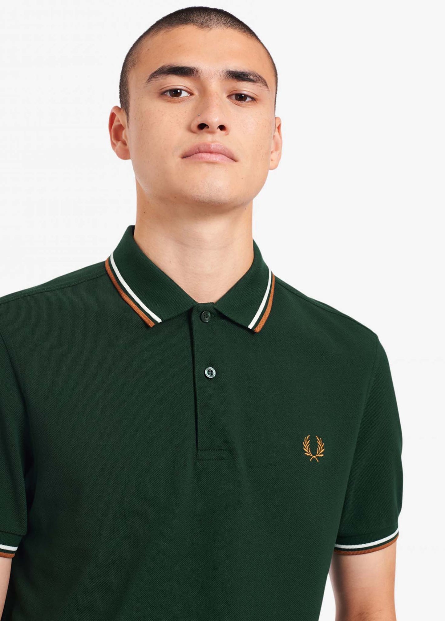 Twin tipped polo - evergreen