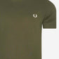 Graphic print t-shirt - military green