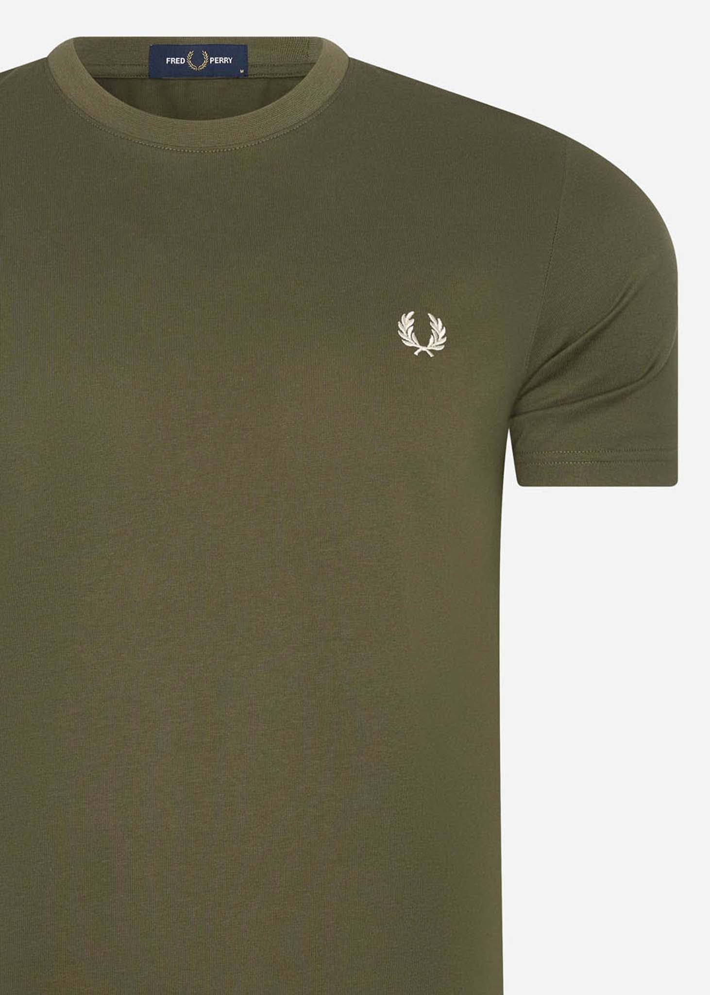 Fred Perry T-shirts  Graphic print t-shirt - military green 