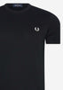 Fred Perry T-shirts  Graphic print t-shirt - black 