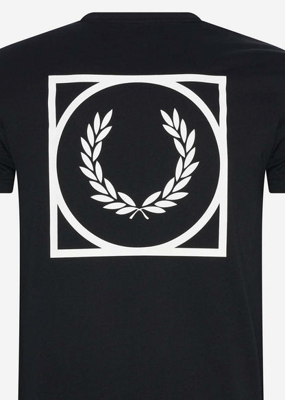 Fred Perry T-shirts  Graphic print t-shirt - black 