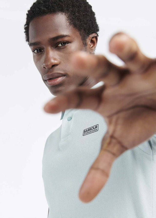 Barbour International Polos  Essential polo - pastel spruce 