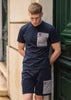 Weekend Offender T-shirts  Gorman - navy 