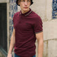 fred perry polo oxblood