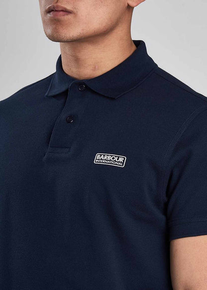 Barbour International Polo's  Essential polo - international navy 