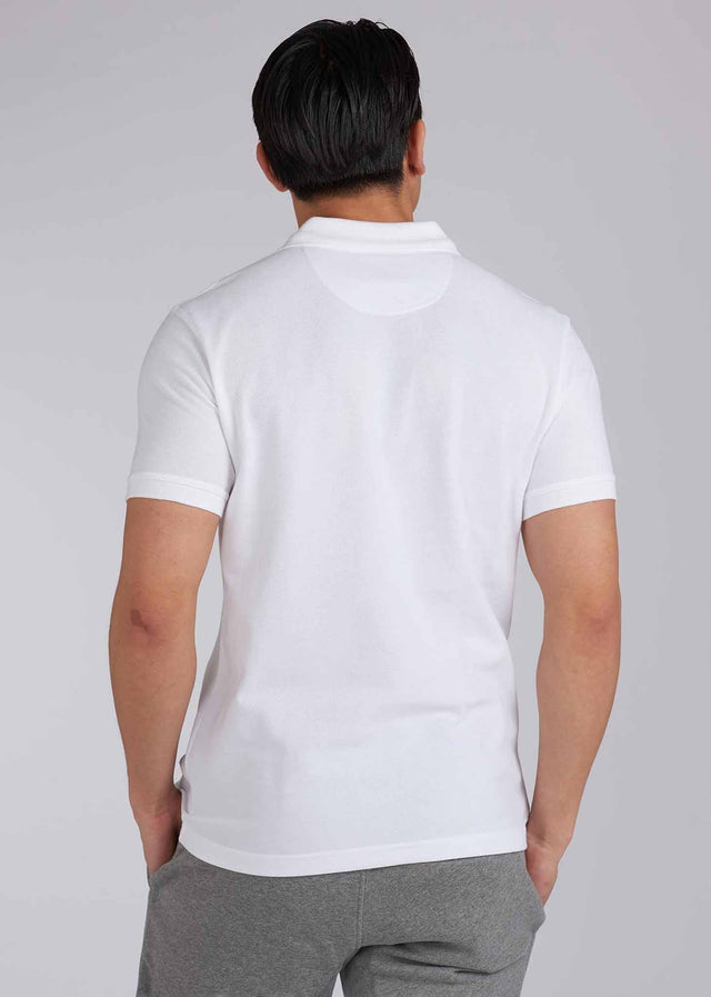 Barbour International Polos  Essential polo - white 