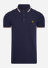 Lyle & Scott Polo's  Tipped polo - navy white 