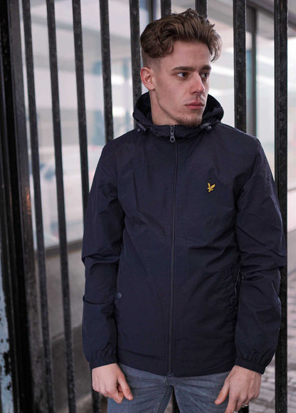 Lyle & Scott Jassen  Zip through hooded jacket - dark navy 