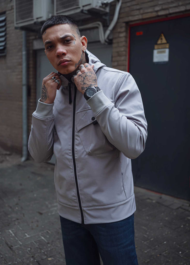 MA.Strum Jackets  Softshell jacket - quicksilver 
