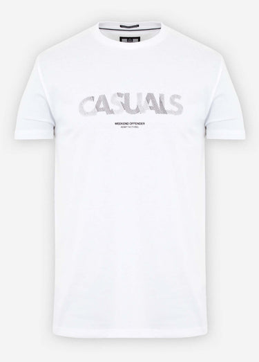 Weekend Offender T-shirts  Dunham - white 
