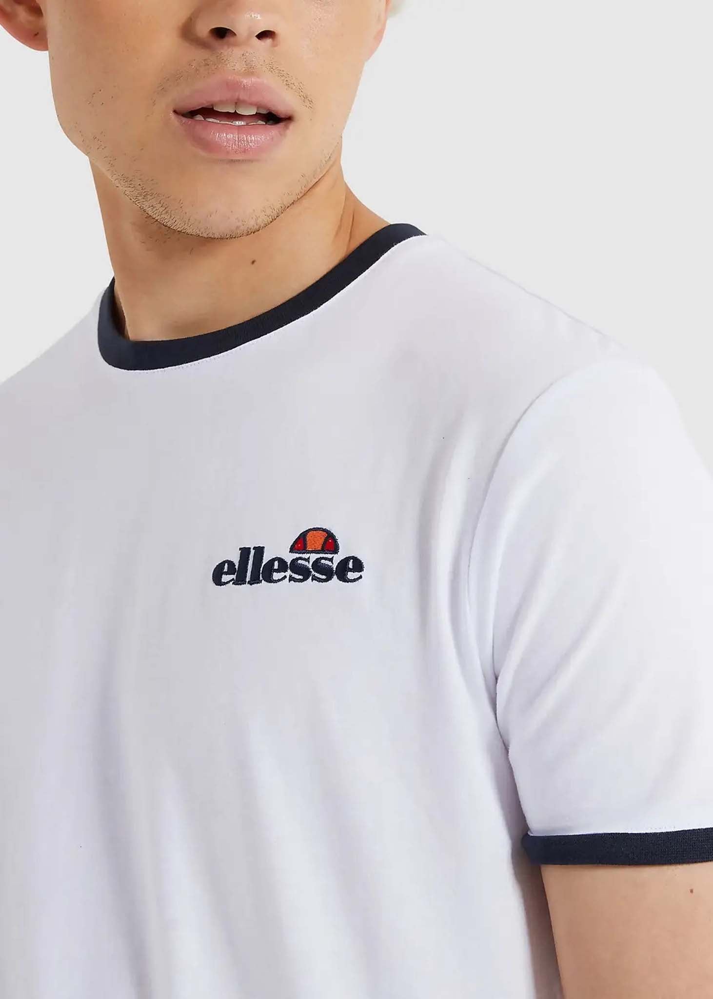 Ellesse T-shirts  Meduno tee - white 