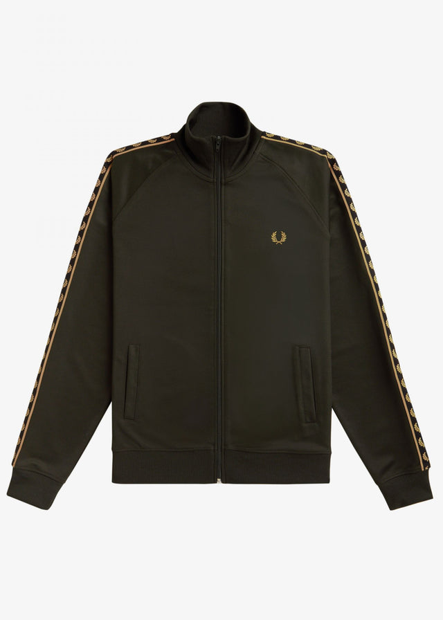 Fred Perry Cardigans  Gold tape track jacket - hunting green 