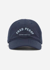 Fred Perry Petten  Arch branded tricot cap - dark airforce 