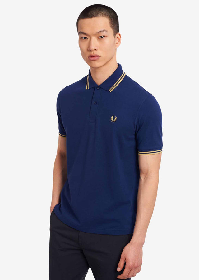 Fred Perry Polos  Twin tipped fred perry shirt - french navy 