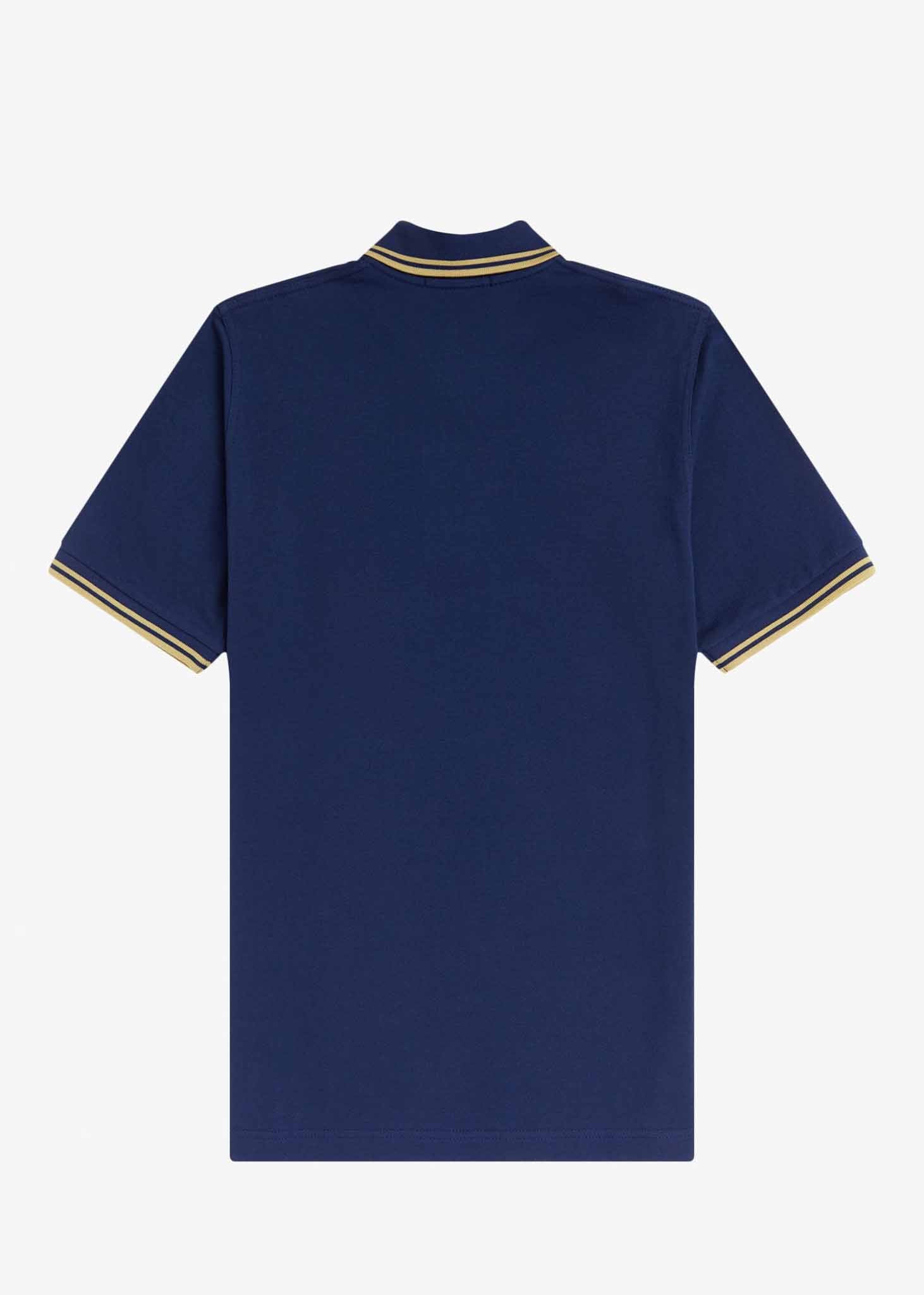 fred perry polo french navy gold