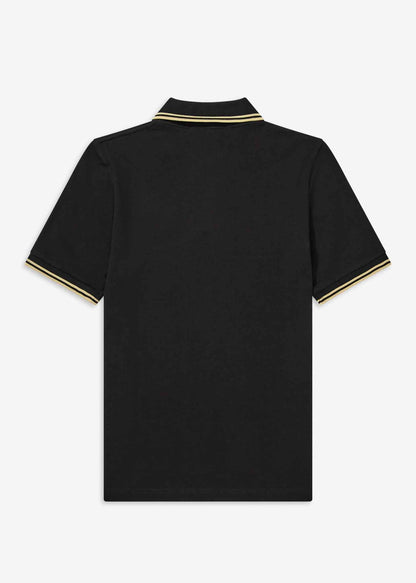 Fred Perry Polo's  Twin tipped fred perry shirt - black champagne 