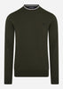 Fred Perry Truien  Classic crew neck jumper - hunting green 