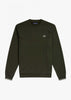 Fred Perry Truien  Fred Perry embroidered sweat - hunting green 