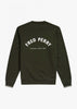 Fred Perry Truien  Fred Perry embroidered sweat - hunting green 