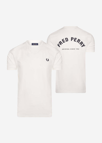 Fred Perry T-shirts  Printed t-shirt - snow white 