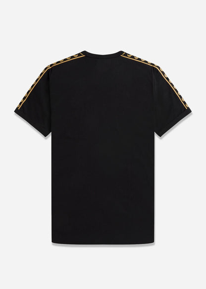 Fred Perry T-shirts  Gold taped ringer t-shirt - black 