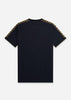 Fred Perry T-shirts  Gold taped ringer t-shirt - navy 