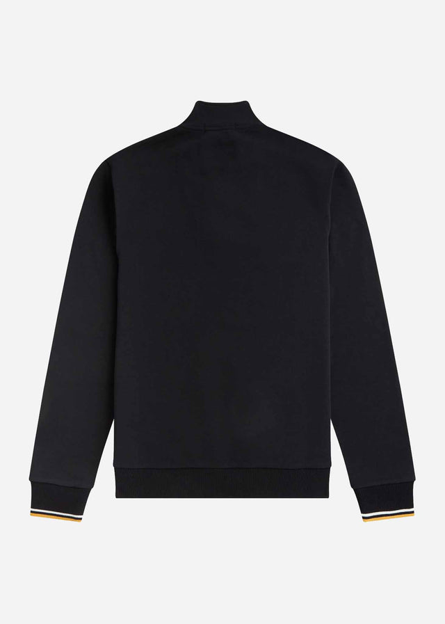 Fred Perry Sweaters  Half zip sweatshirt - black 