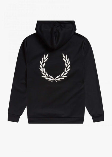 Laurel Wreath Fred Perry Pullover Weinrot Embroidered Sweatshirt