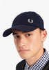 Fred Perry Petten  Pique classic cap - navy 