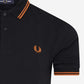 fred perry polo black rust