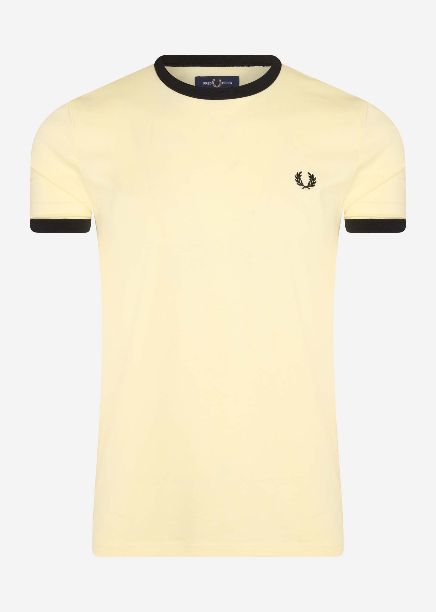 fred perry t-shirt lemon 